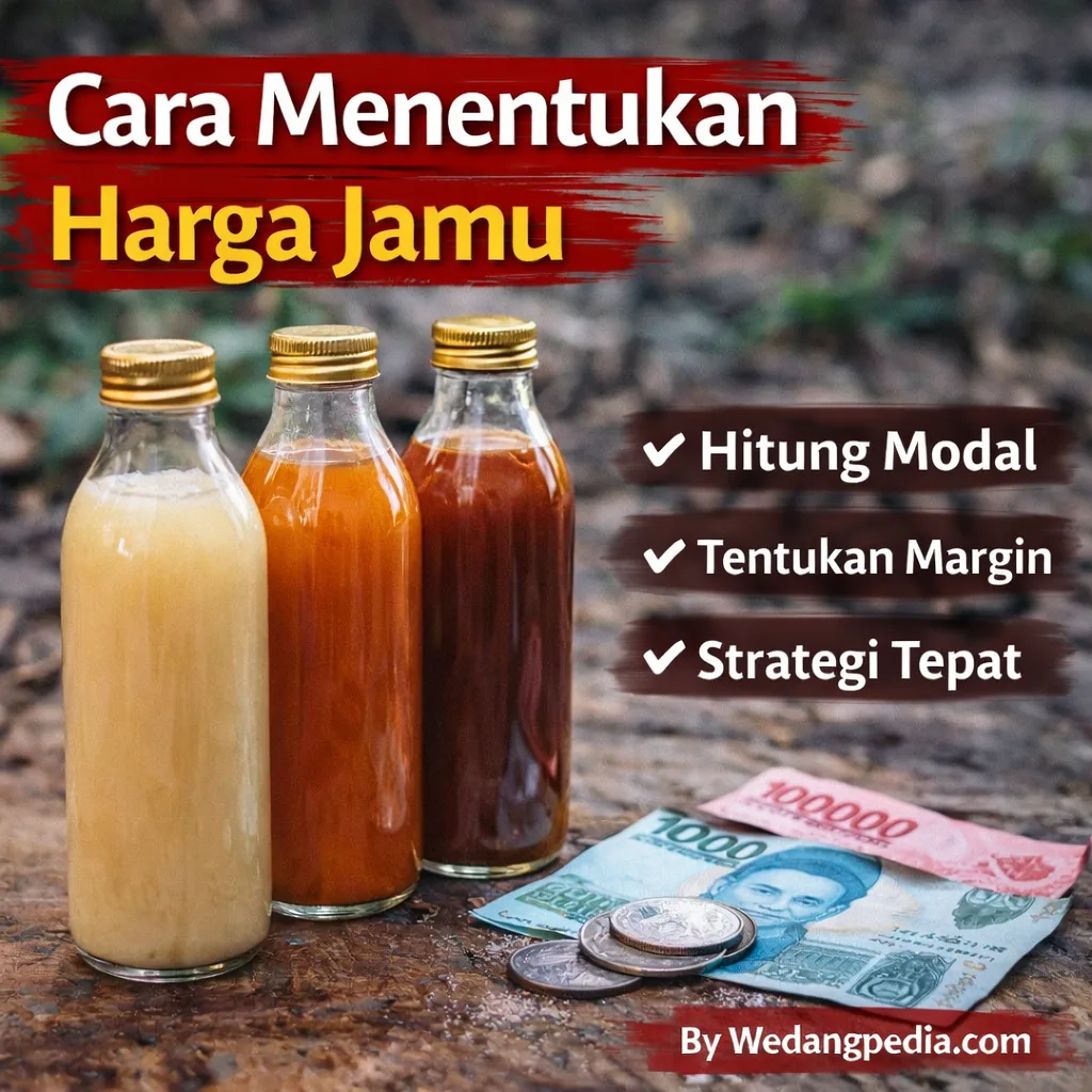 Cara Menentukan Harga Jamu