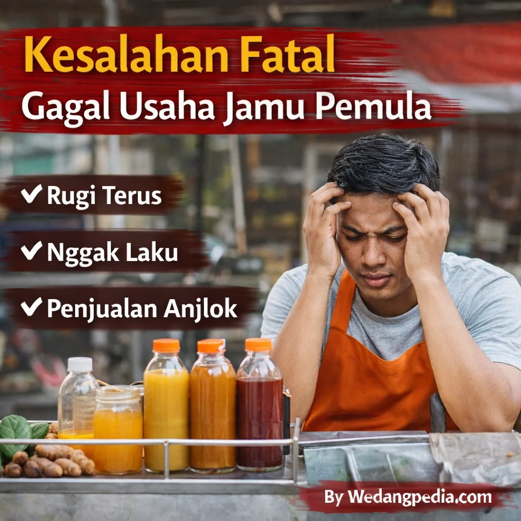 Gagal Usaha Jamu Pemula