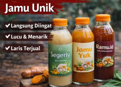 Ide Nama Brand Jamu Unik