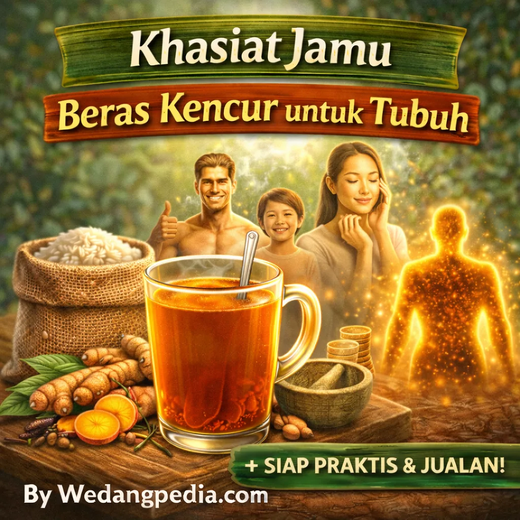 Khasiat Jamu Beras Kencur