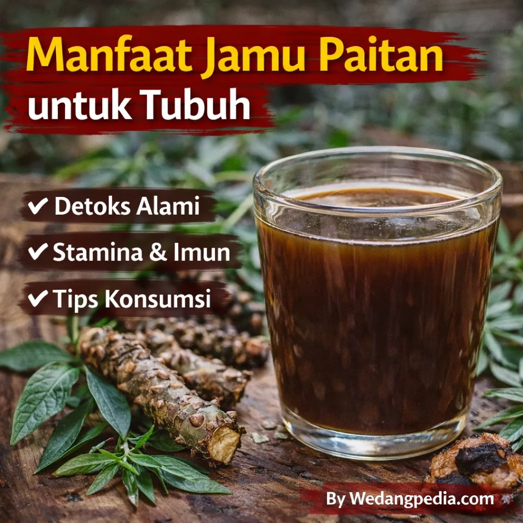Manfaat Jamu Paitan
