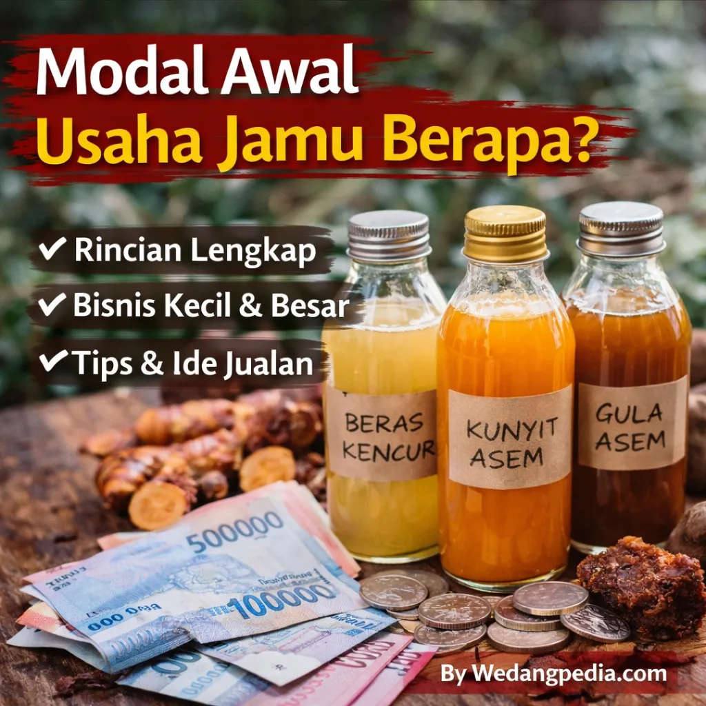 Modal Awal Usaha Jamu