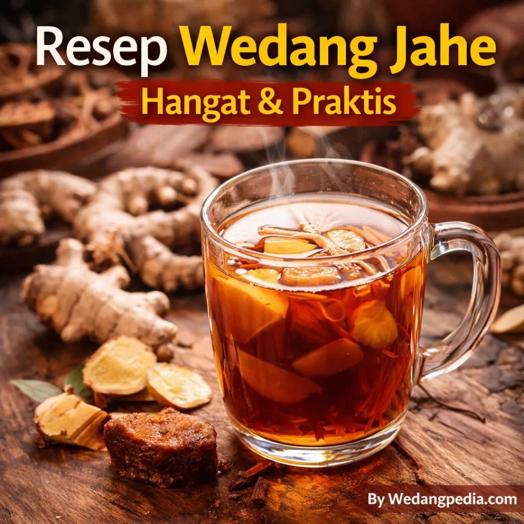 Resep Wedang Jahe