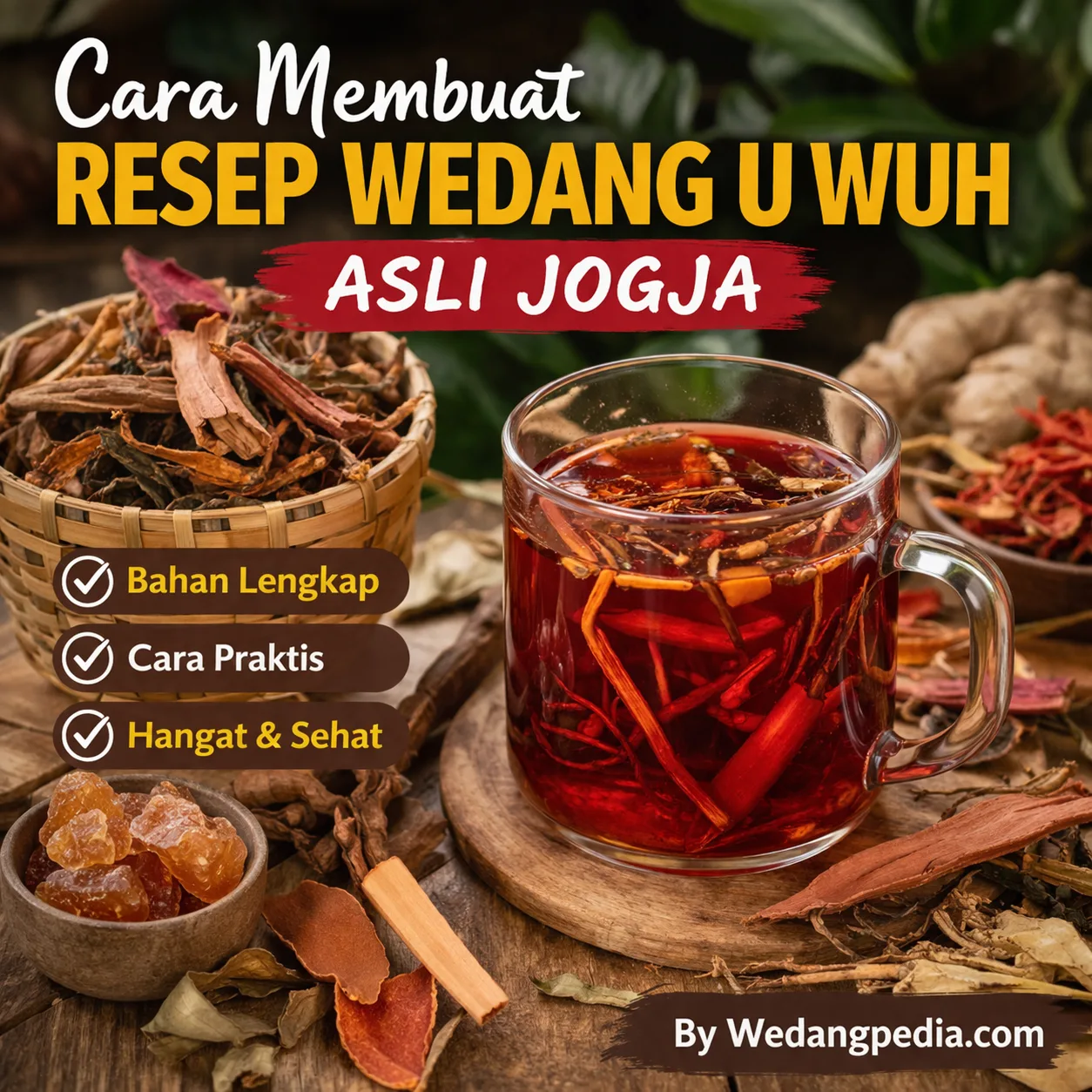 Resep Wedang Uwuh Asli Jogja