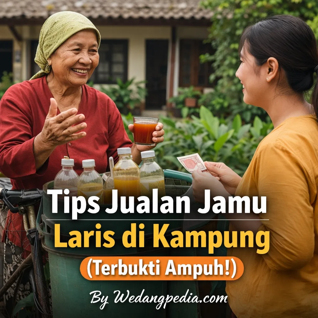 Tips Jualan Jamu Laris di Kampung